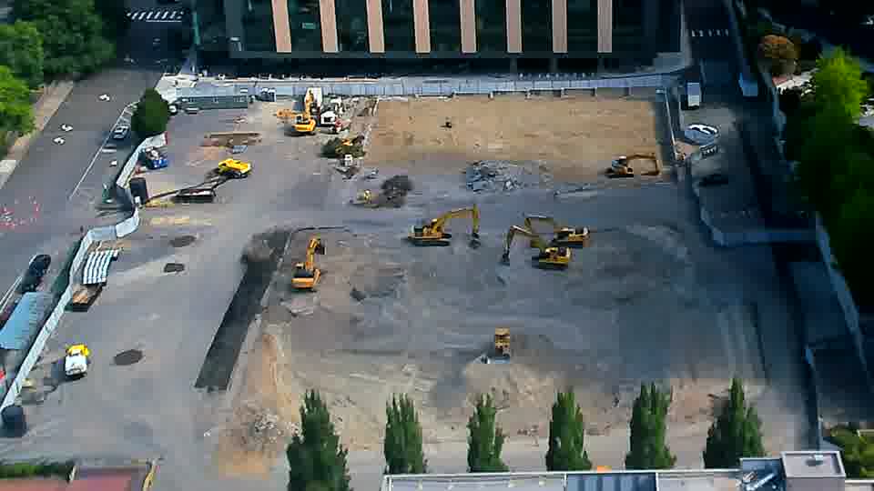 No new activity or movement is visible across the site.