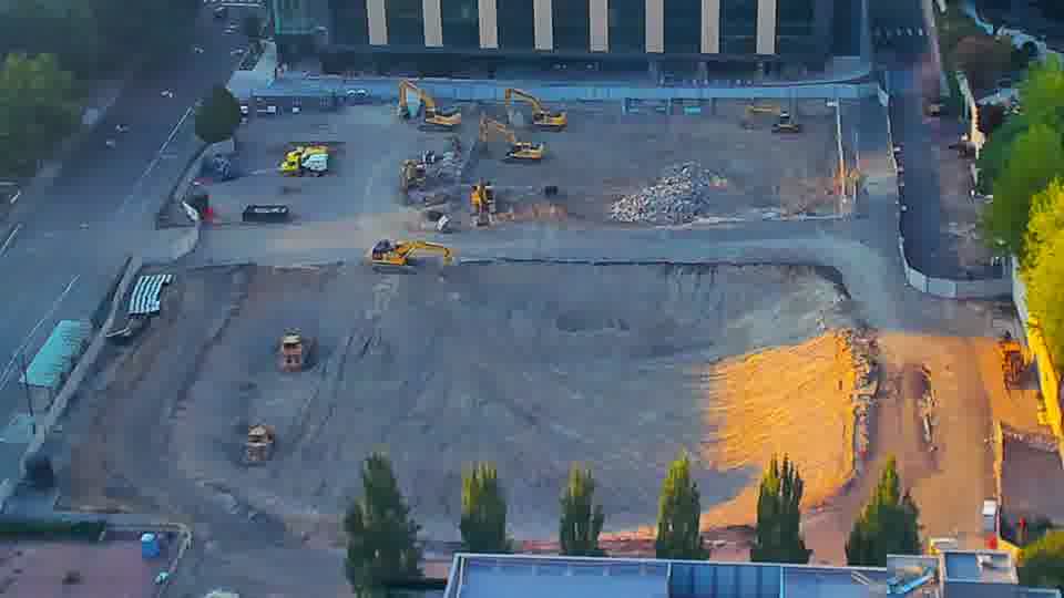 The placement of machines across the site remains virtually identical to the last check.