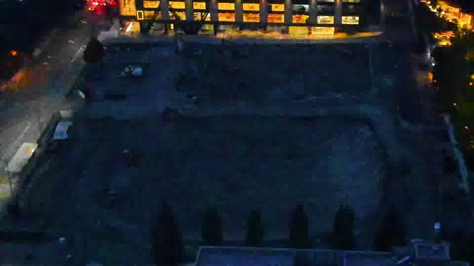 No construction activity — the site is quiet.