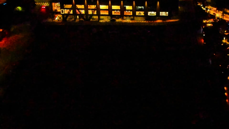 Construction camera frame at 10:00 PM PT. No construction activity — the site is quiet.