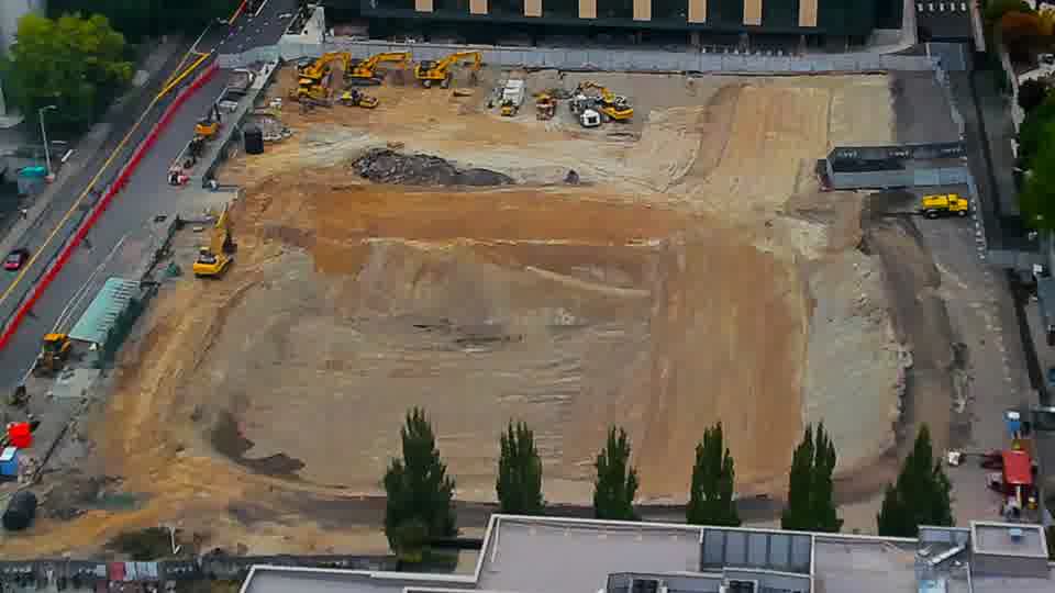 Construction camera frame at 3:30 PM PT. No visible change between these frames.