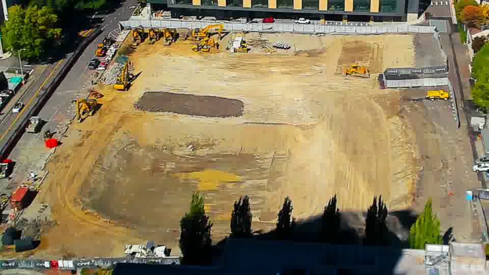 Construction camera frame at 2:00 PM PT. No visible change between these frames.