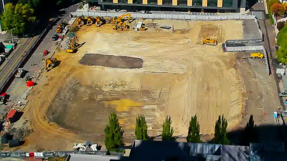 Construction camera frame at 2:30 PM PT. No visible change between these frames.