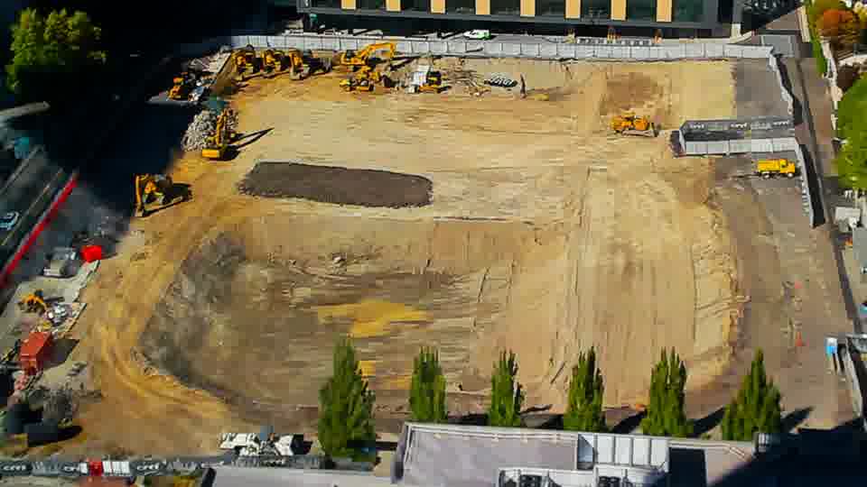 Construction camera frame at 3:15 PM PT. No visible change between these frames.